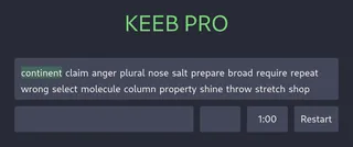 Screenshot of Keeb Pro